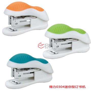 得力0302迷你訂書機-12頁12號統一釘