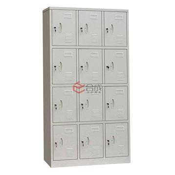 萬事興D-007十二門員工文件柜-12人儲物文件柜