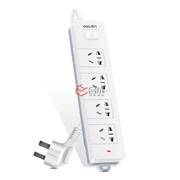 得力18253排插-3M-4孔位新國標(biāo)
